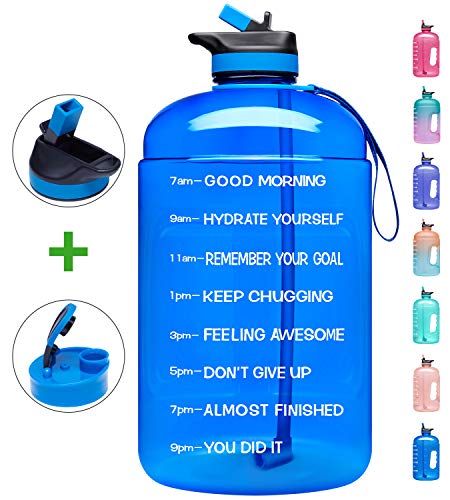 1 2 gallon motivational water bottle