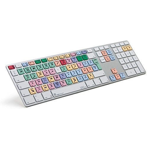Logickeyboard Compatible With Final Cut Pro/Express 7 Apple Pro Alu Keyboard Compatible With Full Size Keyboard Compatible with Final Cut Pro Express.