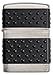 Zippo Black Zip Guard Pocket Lighter, Brushed Chrome