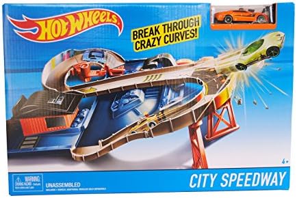 Hot Wheels City Speedway Track/Play Set
