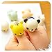 12PCS Mini Squishy Squeeze Stretchy Animal Seals Healing Toys - Soft Kawaii Cute - for Kids Adults Reduce Stress Pressure Press