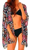 AshopZ Summer Women's Beach Bikini Swimwear Chiffon Cover Up Dress