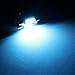 Partsam DE3175 31mm Festoon LED Light Bulbs Canbus Error Free 3175 De3021 LED Lights for Car Interior Dome Map Trunk Lights -10Pcs Ice Blue