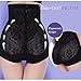 Saikey Women's Shapewear Lace Perspective Seamless Tummy Control High Waist Tight Slimmer Body Shaper Hip Abdomen Panties