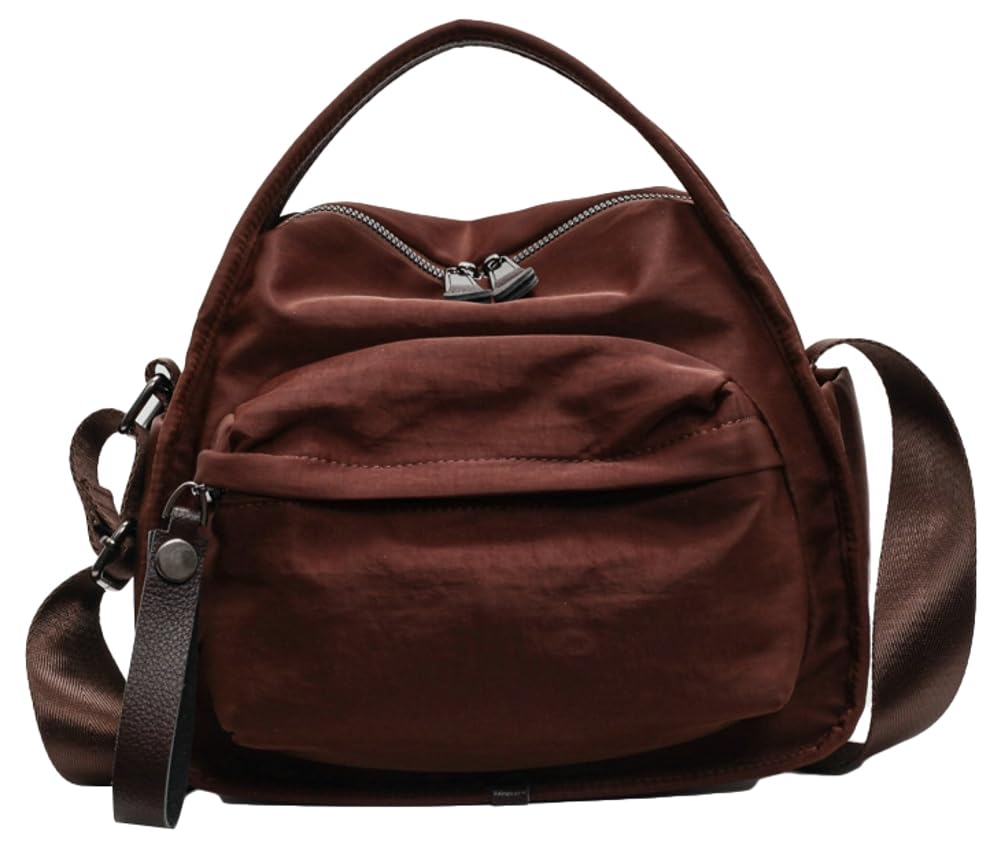 Photo 1 of Casual Nylon Front Pocket Handbag Lightweight Large Capacity Cross Body Bag Outdoor Shoulder Bags for Women 2025