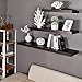 WELLAND 24 Inch x 12 Inch x 2 Inch Houston Floating Wall Shelf Espresso