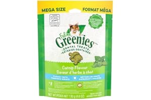 GREENIES Feline Dental Cat Treats Catnip Flavor Cleans & Freshens Breath 130 G