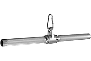 CYBEOE Cable Machine Attachment, lat pull down bar, Lightweigh Aluminum Tricep Straight Bar, V Bar, LAT Pulldown Attachments, gym attachments for cable machine, Accessories Load 1000lbs