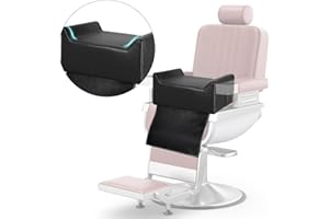APLLAMO Salon Booster Seat for Kids - Salon Booster Seat Cushion for Children's Hair Cut,Barber Booster Seat for Salon Chair Hair Stylist,Leather Seat Cushion for Beauty Salon Spa Equipment