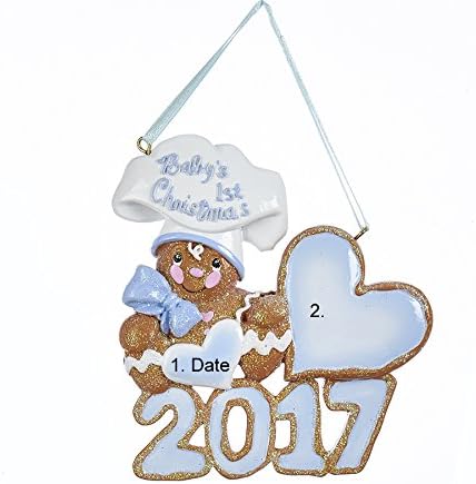 2017 Baby's First Christmas Gingerbread Boy Ornament