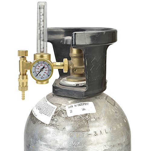 Argon CO2 Regulator Welding Gas Flowmeter For TIG MIG Brass