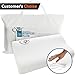 Save&Soft Memory Foam Pillow (SMALL)- Comfortable Hypoallergenic Pillow with Optimum Neck Support & Pain Relief - Micro-Vented Soft Removable Washable Cover – Ideal for Side, Back, Stomach Sleeping