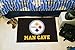 FANMATS 14357 NFL - Pittsburgh Steelers Man Cave Starter Mat Accent Rug - 19in. x 30in. | Sports Fan Home Decor Rug and Tailgating Mat