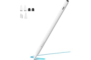 2 in 1 Stylus Pen for iPad & Android, Fast Charge Universal Stylus Pen for iPad, iPhone, Touchscreen, High Sensitivity Stylis