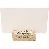 Wine Cork Place Card Holders Custom Cork Card Holders Merry Christmas Set of 25 Includes Place Cards Christmas Place Cards Ch