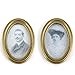 MagiDeal Resin Frame Couple Photos Mural Wall Painting Dollhouse Miniature 1:12 Pair