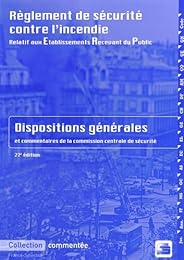 Règlement de sécurité contre l'incendie relatif aux établissements recevant du public