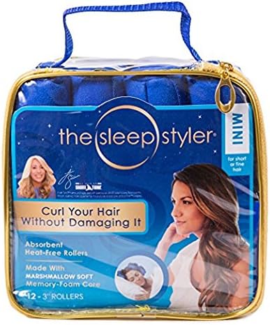 New! The Sleep Styler Rollers - Style Your Hair While Sleeping - As Seen On TV!!! (Mini)