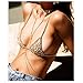 MineSign Fashion Sexy Chain Necklace Bra Summer Body Jewelry Accessories for Bikini Beach Party (Gold)