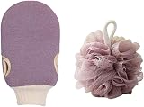 Omenluck Bath Shower Sponge Loofah Set - Adult Exfoliating Scrubbers Soft view 1