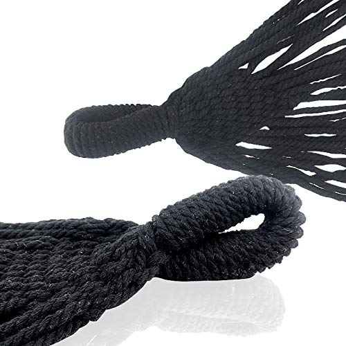 MHBY Hängematte, Quaste Hängematte natürlich aus der Little Market Cotton Hängematte Hängematten – Bild 5