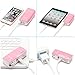Pisen 5000mAh Power Bank with Foldable AC Plug 1A/2A for iPhone, iPad, Samsung and More (Pink)
