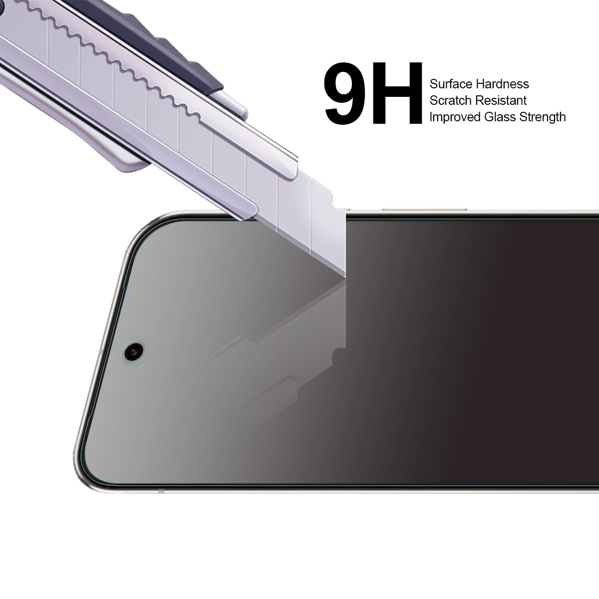 Supershieldz (3 Pack) Designed for Google Pixel 9a Tempered Glass Screen Protector, Anti Scratch, Bubble Free