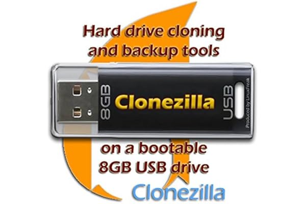 CloneZilla on 8GB USB Drive - System Backup and Cloning Solution