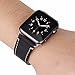 Apple Watch Band 42mm Genuine Leather iWatch Bands Sereies 3 2 1 Black