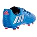 adidas Performance Kids' Messi 16.3 Firm Ground Soccer Cleats, Shock Blue/Matte Silver/Black, 5 M US Big Kid