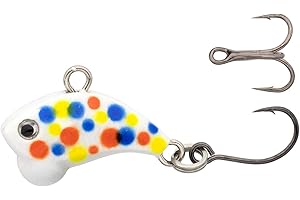 EUROTACKLE Z-Viber Micro - Ultra Light and Ice Fishing Lure - Mini Lipless Crankbait - 1/16oz Rattle Bait (0.6")