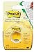 Post-it Labeling and Cover-Up Tape, Non-Refillable, Clear Applicator, 0.17