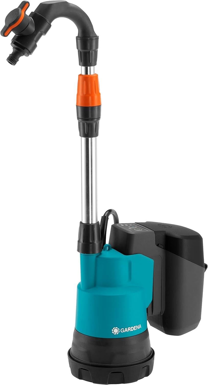 Gardena 14602-55 Akku-Regenfasspumpe 2000/2 18V P4A solo, Standard, small