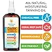 All Natural Dark Tanning Oil by Tropical Sands, Biodegradable, Waterproof and Reef Safe!, 8 fl oz