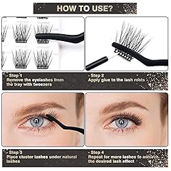 WONSIS Cluster Lashes, DIY Eyelash