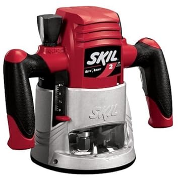 Skil 1815 2 Hp Fixed Base Router With Site Light: Amazon.co.uk: DIY & Tools