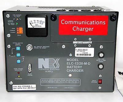 NRS Railway Battery charger ELC12/20-M-D 115-230V AC to 12VDC