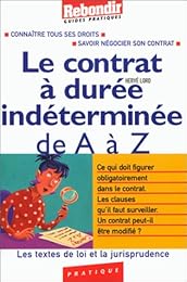 Le  contrat à durée indéterminée de A à Z