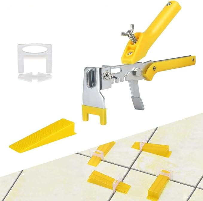 Tile Leveling System 1.5mm 300pcs Tile Spacer Clips, Tile Kits,100pcs