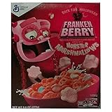 Franken Berry Halloween Cereal With Monster Marshmallows (3 Boxes)