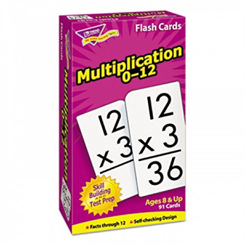 Skill Drill Flash Cards, 3 x 6, Multiplication