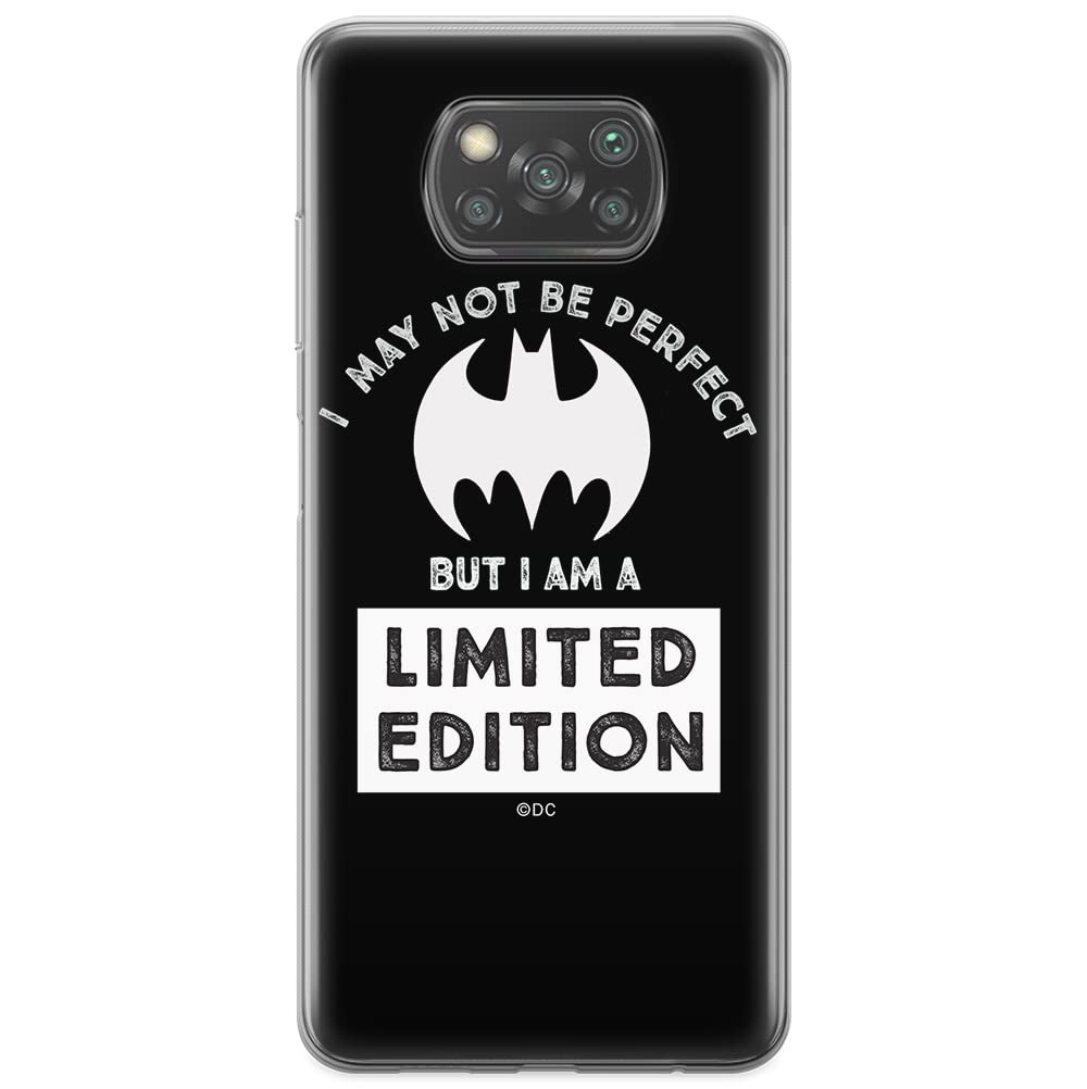 ERT GROUP mobile phone case for Xiaomi POCOPHONE X3 original and officially Licensed DC pattern Bat Girl 006 optimally adapted to the shape of the mobile phone, case made of TPU