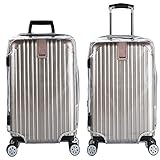 Travel Luggage Protector Suitcase Clear PVC Cover Trolley Case Protective Cover Fits 20