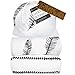 Kaydee Baby Organic Muslin Cotton Swaddle Blankets - Set of 2-47x47 Inch Large Unisex Swaddling Blanket - Different Options Available (Feather & Arrows)