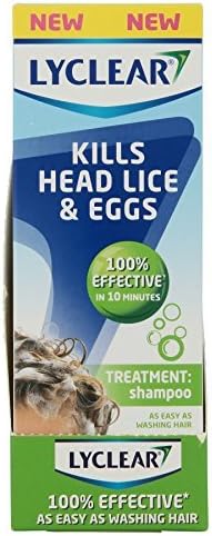 6 x Lyclear Treatment Shampoo + Comb 200ml by Lyclear