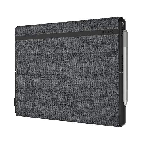 Incipio Esquire Series Folio Case fits both Microsoft Surface Pro (2017) and Surface Pro 4 - Gray