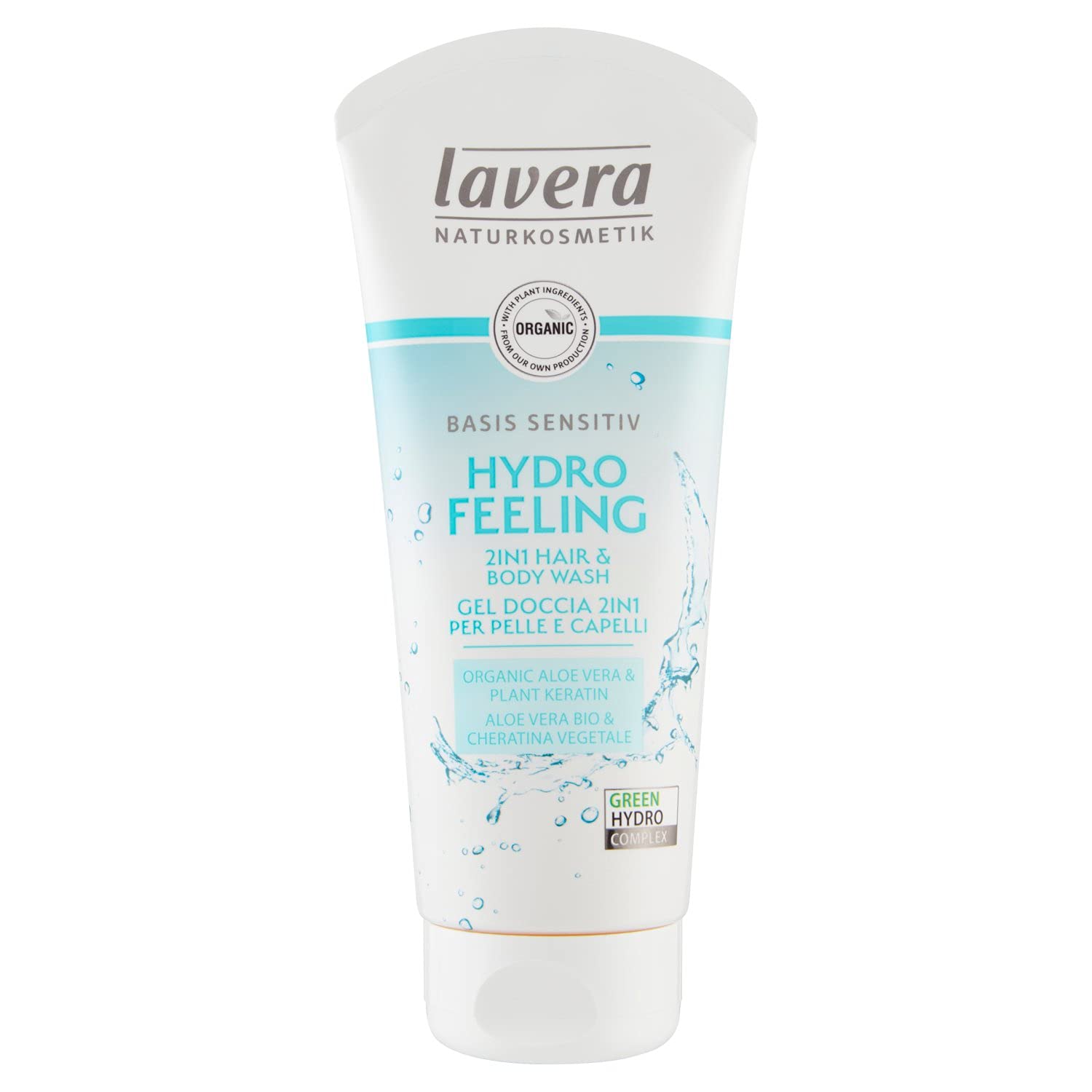 lavera Hydro Feeling 2in1 Hair and Body Wash ∙ Vegan ✔ Organic Skin Care ✔ Natural & Innovative Cosmetics ✔ 200ml