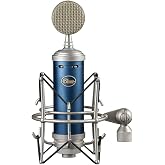 Blue Bluebird SL XLR Cardioid Condenser Microphone for Pro Recording, Streaming, Podcasting, Gaming, Mic with Large Diaphragm, Shockmount, Modern Crystal-Clear Sound, Protective Case - Blue