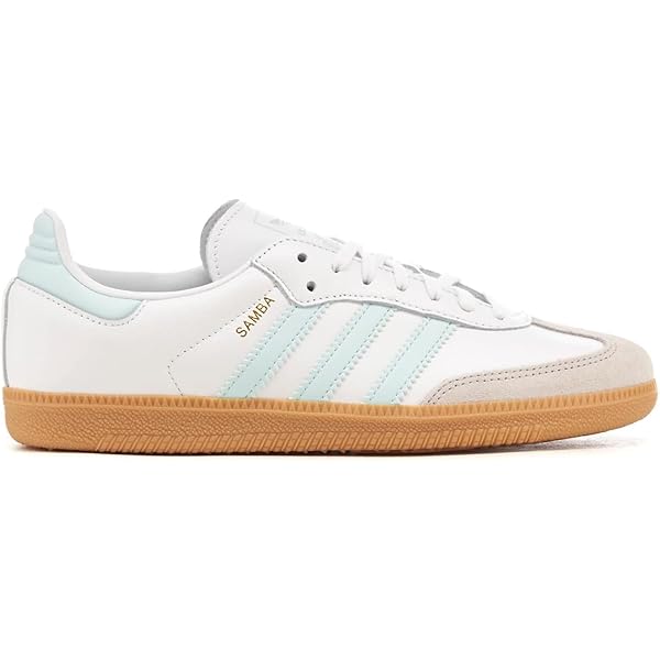 Amazon.com | adidas Originals Samba Satin - Girls' Grade School (JQ3644,  Cream White/Gum/Core Black) Size 6 | Sneakers