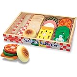 Melissa & Doug Wooden Sandwich-Making Set